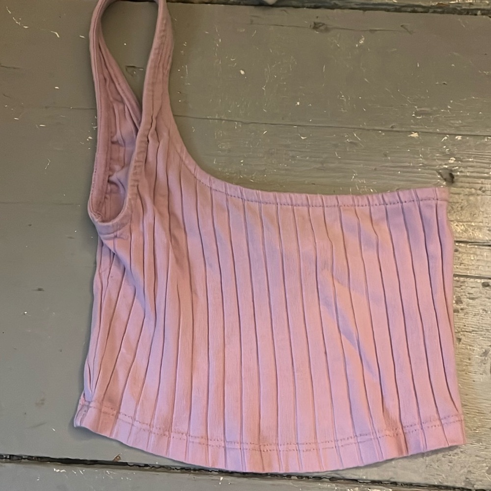 URBAN OUTFITTERS LIGHT PURPLE TOP- out from under, size xs